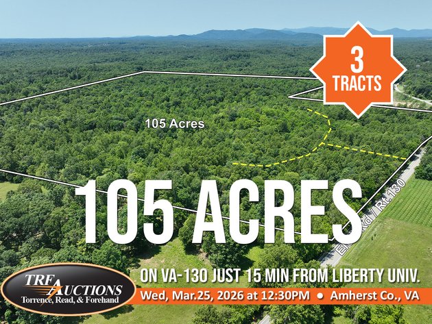 The Old Homestead - 105 Acres in 3 Tracts