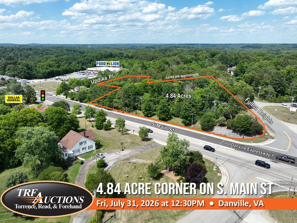 Image for Bankruptcy Auction: 5 Acres on S Main St Danville VA
