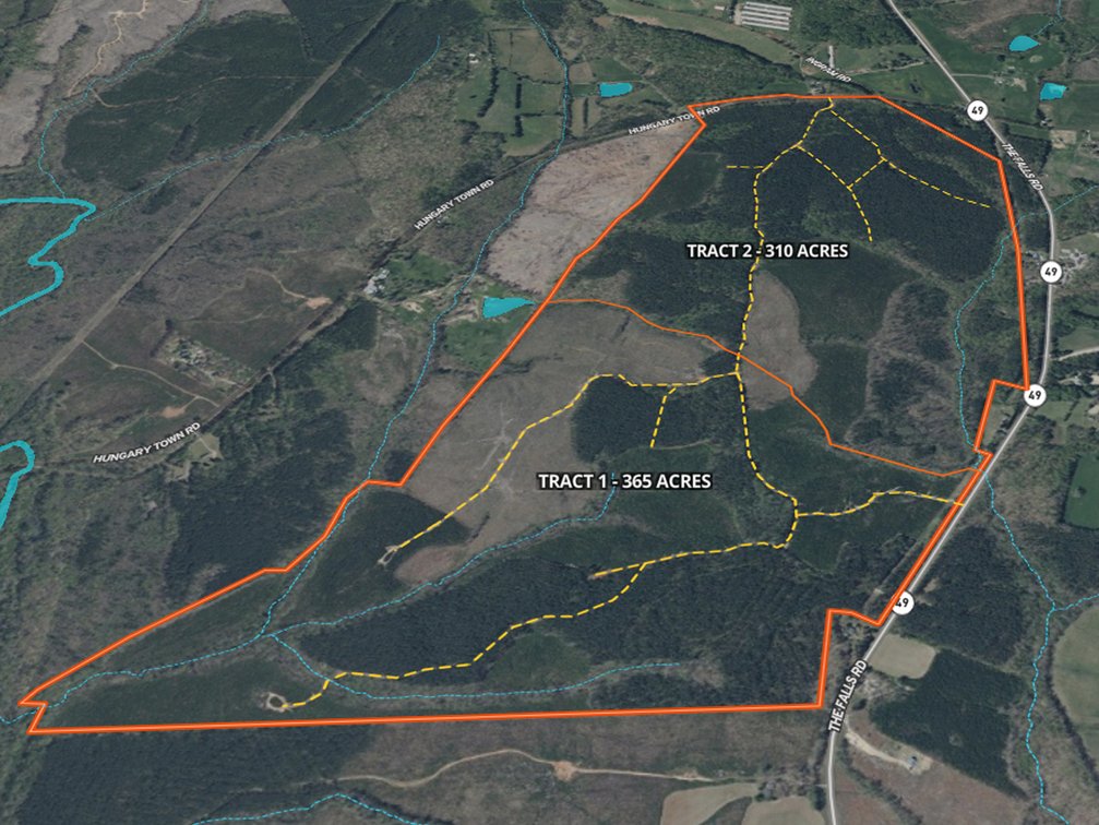 Image for 675 Wooded Acres in Crewe VA