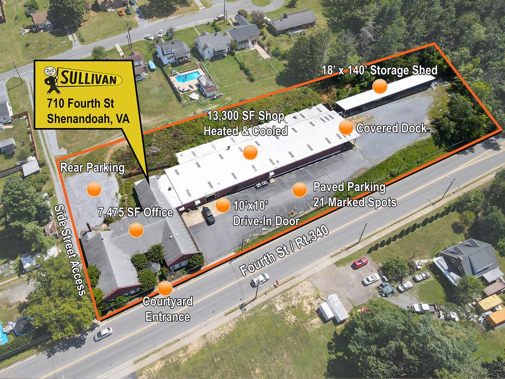 Image for 20,775 SF Industrial Building in Shenandoah VA