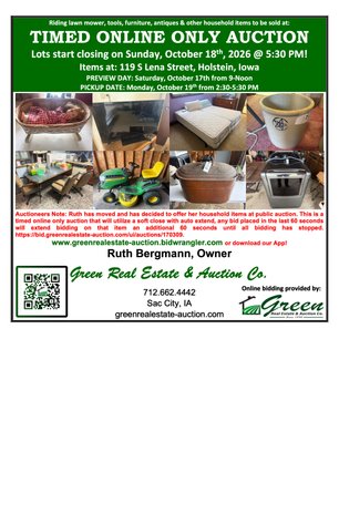 Image for Ruth Bergmann Moving Auction