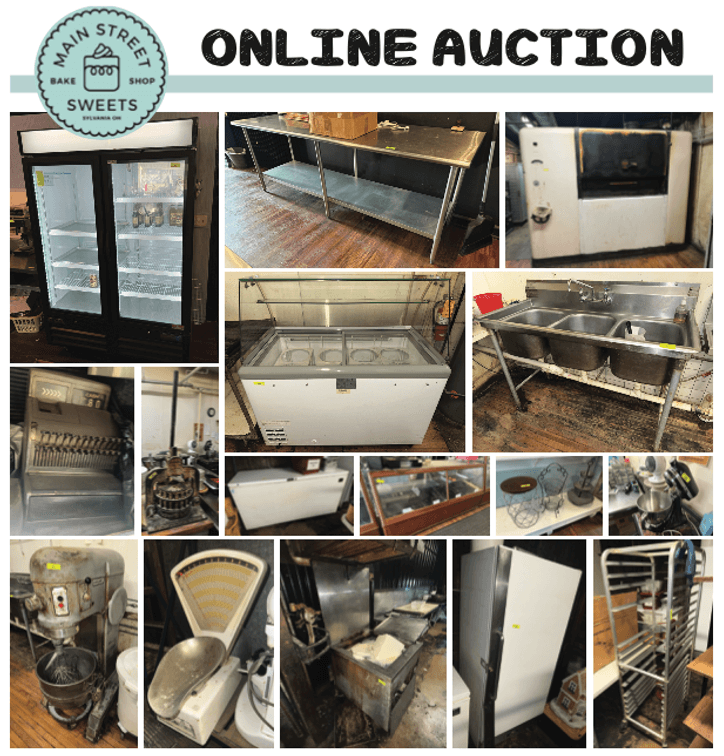 Image for (Sylvania OH) Bakery Equipment, Display Cases, Stainless Steel Tables, Coolers, Racking (Main St)