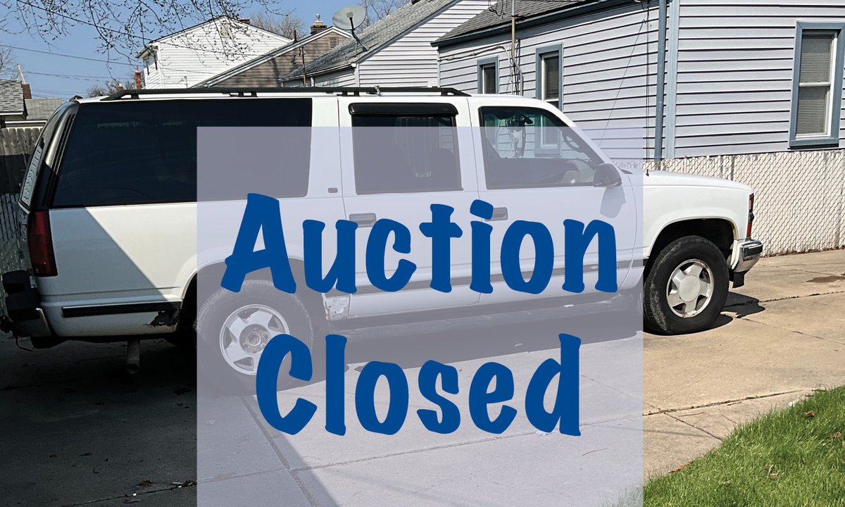 Image for (Wyandotte MI) Trust Auction! Chevrolet Suburban, Tools, Contents, Scooters, Household Furnishings, Scrap (21st)