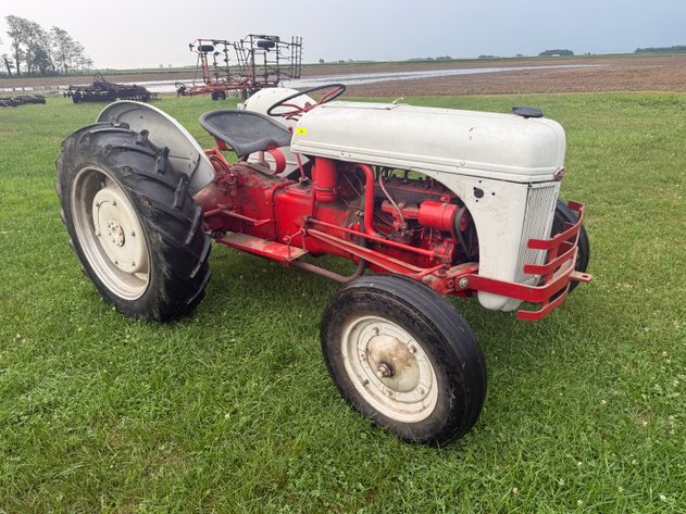 Image for (Custar OH) (4) Tractors, John Deere Combine Harvester, Farm Equipment, Vintage Vehicle Parts, Gravity Wagons, Tools, Household (Weston)
