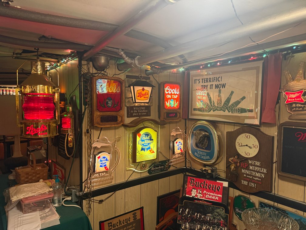 Image for (Toledo OH) Breweriana & Tap Handle Collection, Neon Signs, Vintage Beer Signs, Tools, Household, Toys (Walker Ave)