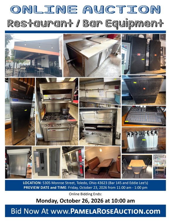 Image for (Toledo OH) Bar 145 / Eddie Lee's Restaurant/Bar Equipment (Monroe St.)