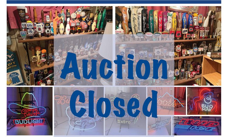Image for (Toledo OH) Breweriana & Tap Handle Collection, Neon Signs, Vintage Beer Signs, Tools, Household, Toys (Walker Ave)