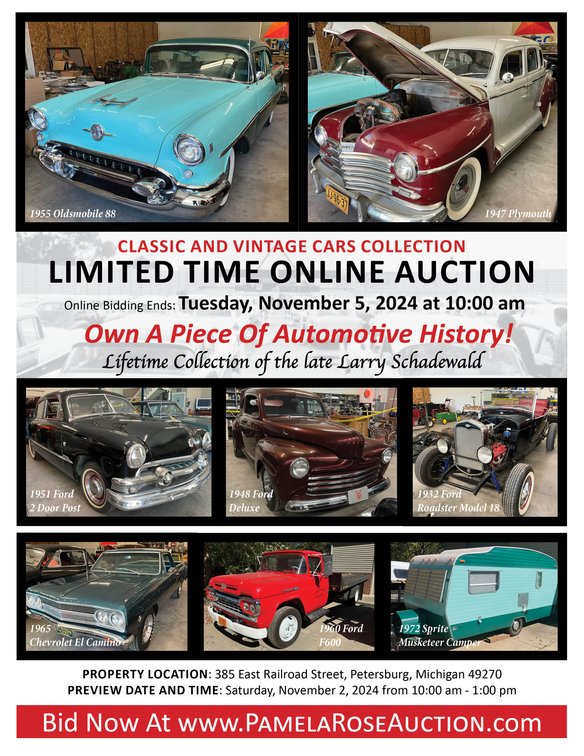 Image for (Petersburg MI) Lifetime Collection of the late Larry Schadewald (E Railroad St.)