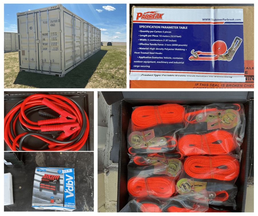 Image for Special Skid Steer Attachment, Tools, & Container Auction