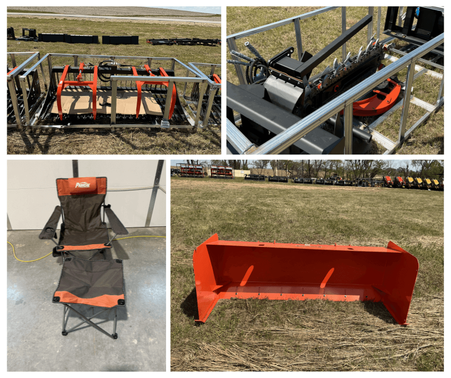 Image for Special Skid Steer Attachment, Tools, & Container Auction