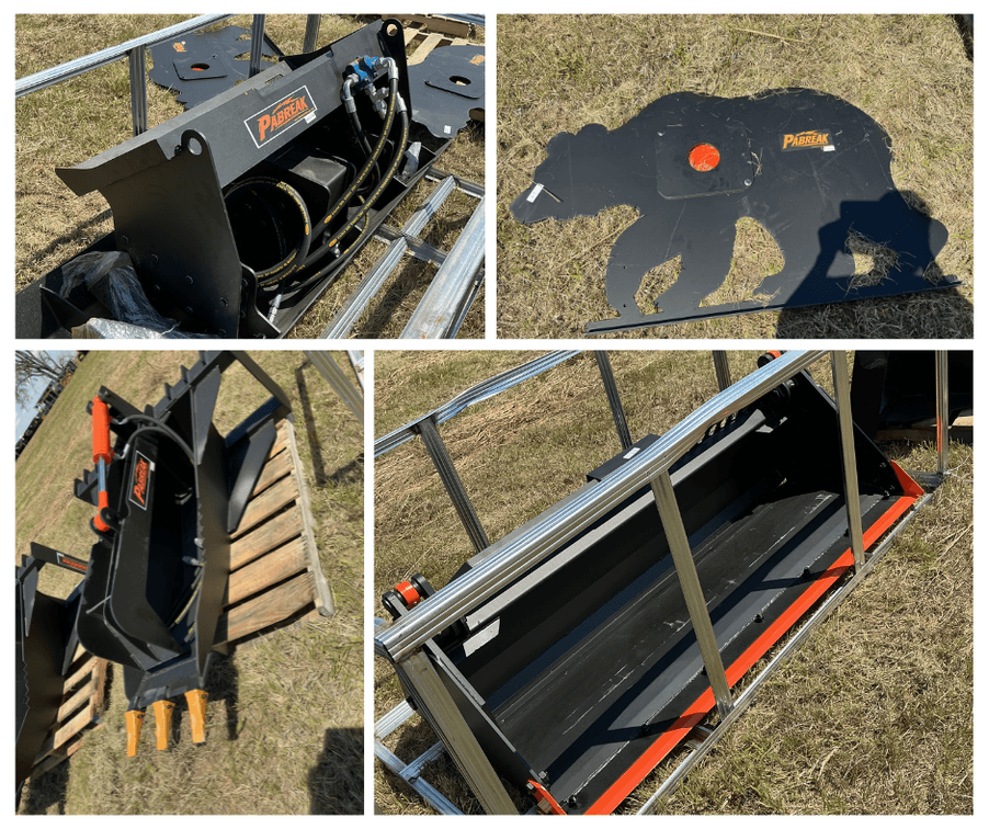 Image for Special Skid Steer Attachment, Tools, & Container Auction