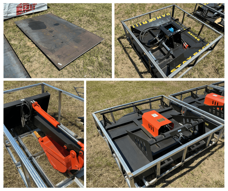 Image for Special Skid Steer Attachment, Tools, & Container Auction