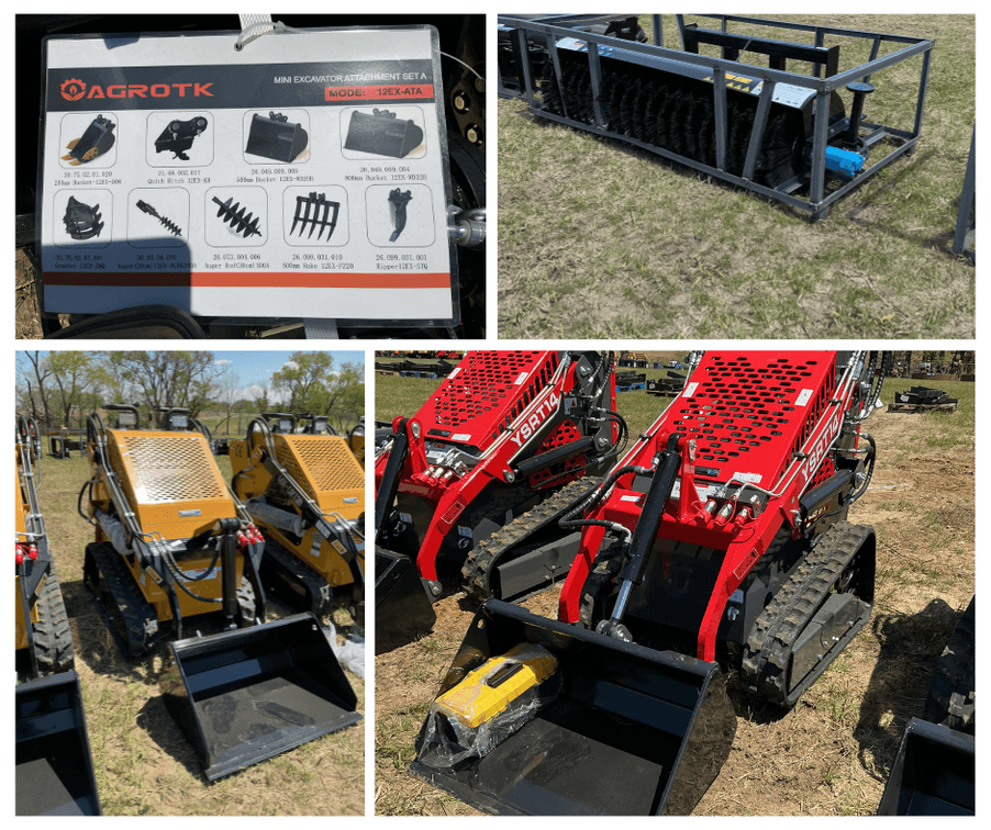 Image for Special Skid Steer Attachment, Tools, & Container Auction