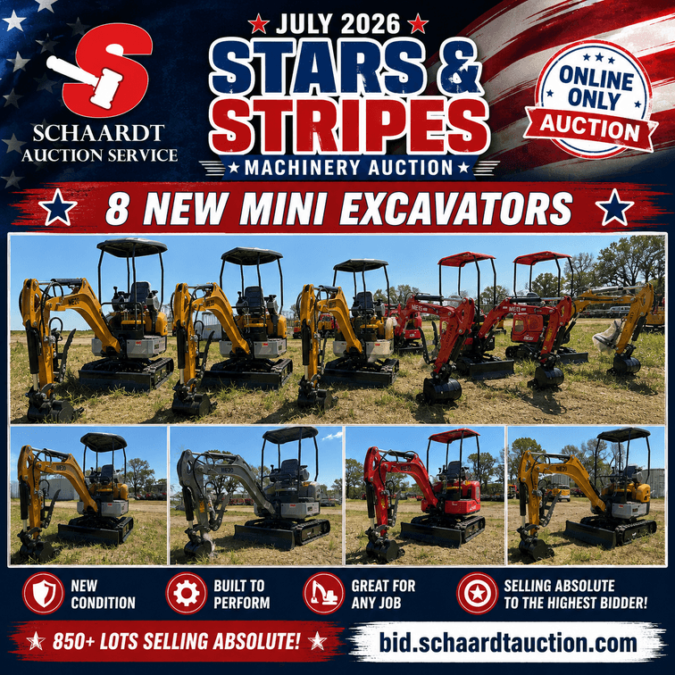 Image for July 2026 Stars and Stripes Equipment Auction