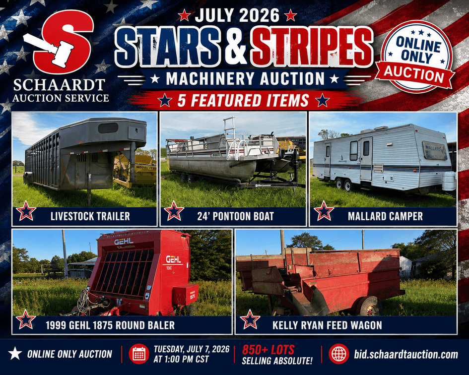 Image for July 2026 Stars and Stripes Equipment Auction