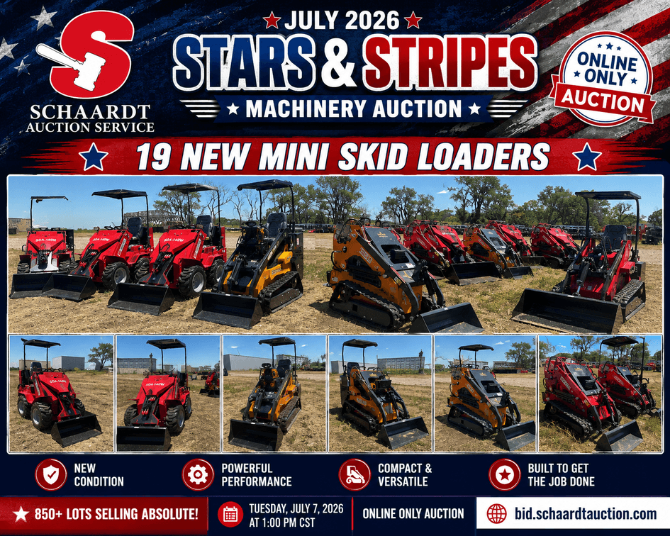 Image for July 2026 Stars and Stripes Equipment Auction