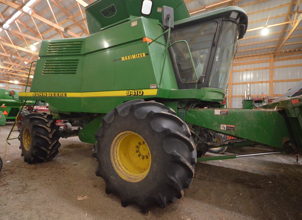 Image for JOHN DEERE 9410 COMBINE & JD 625F PLATFORM HEAD - AUCTIONTIME.COM