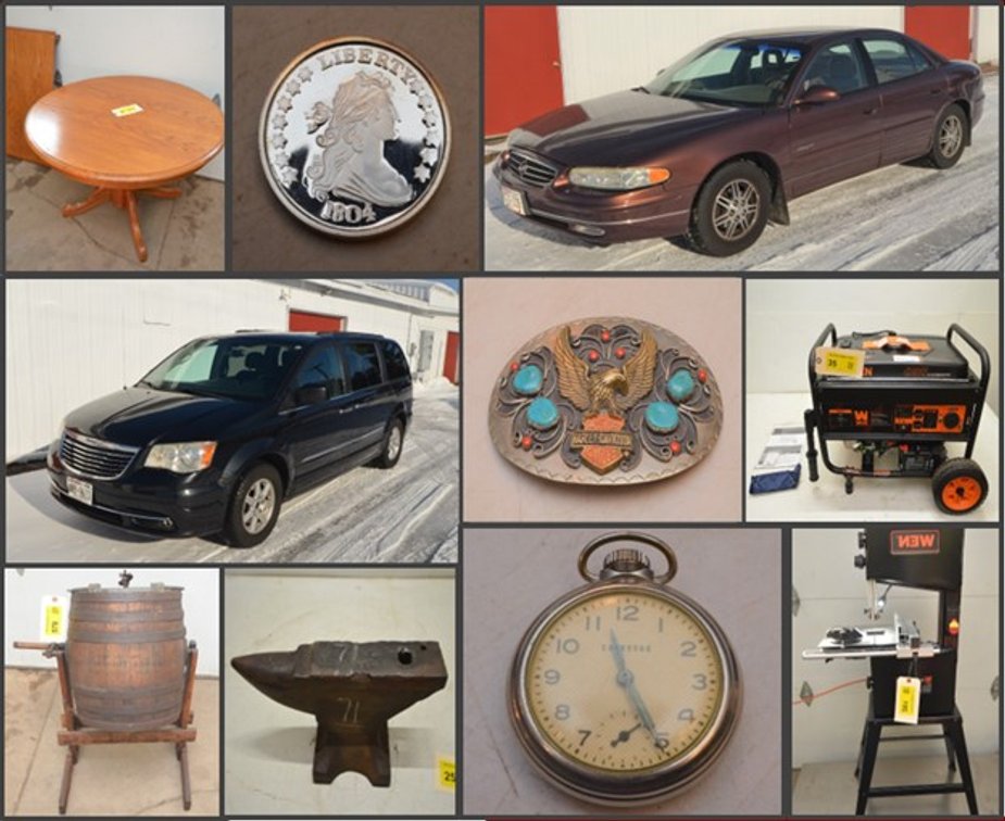 Image for BUICK REGAL, CHRYSLER TOWN&COUNTRY, WEN GENERATORS, POCKET WATCHES, COINS, AND MORE - Mondovi, WI