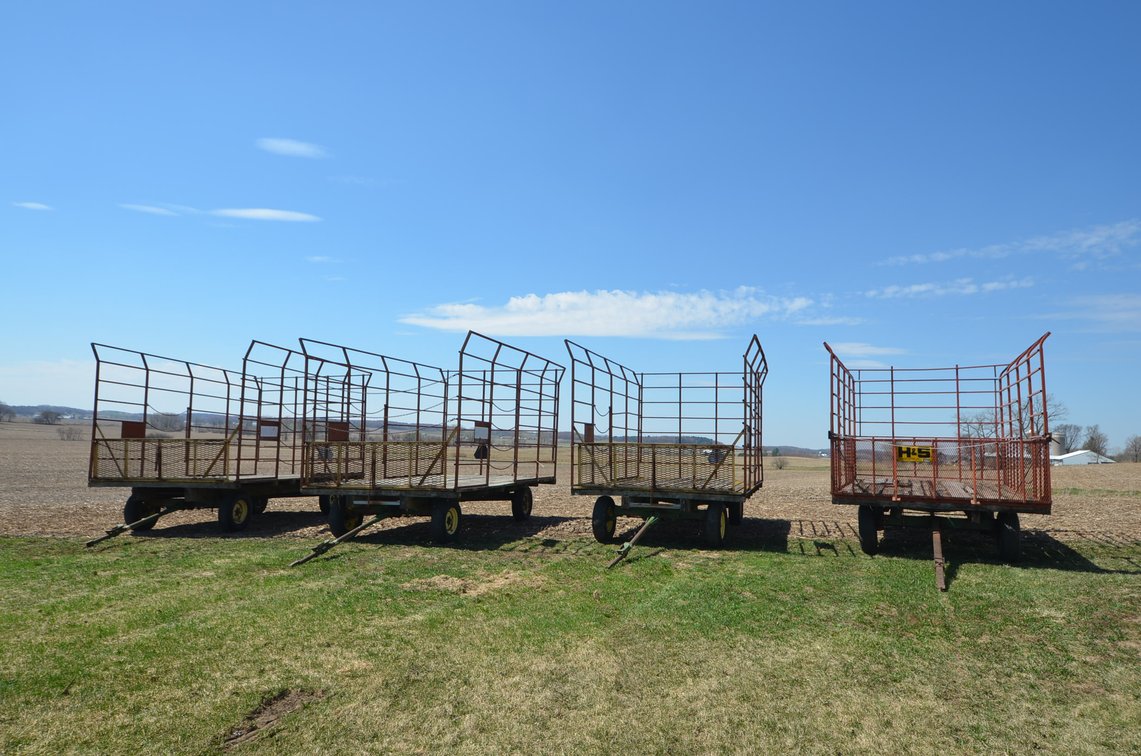 Image for JD 328 BALER, NH DISCBINE, AND OTHER HAY EQUIPMENT - Augusta, WI