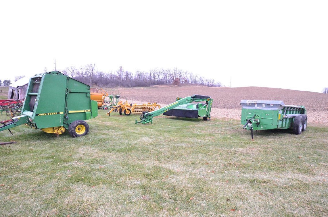 Image for TRACTORS, LIVESTOCK EQUIPMENT, HAY AND TILLAGE EQUIPMENT - Mondovi, WI