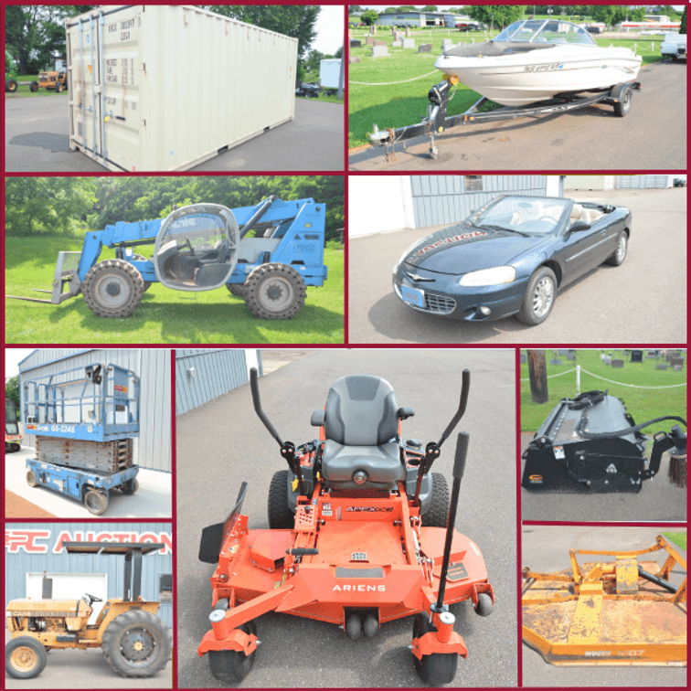 Image for TELEHANDLER, SCISSOR LIFT, VEHICLES, MOWERS, BOAT AND MORE! - Mondovi, WI