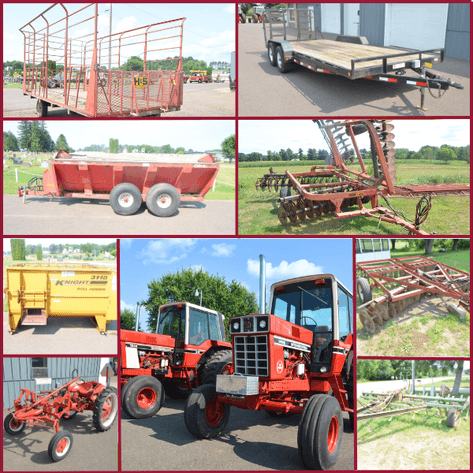 AUGUST FARM AND HEAVY EQUIPMENT AUCTION - Mondovi, WI