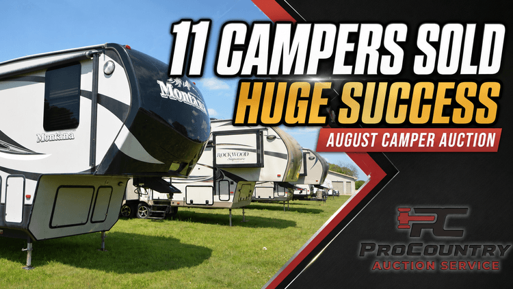 BILL'S AUGUST CAMPER INVENTORY REDUCTION - Mondovi, WI