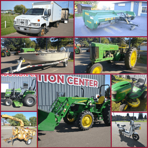 TRACTORS, TRUCK, TOOLS, BOAT, MOWERS, AND MORE! - Mondovi, WI