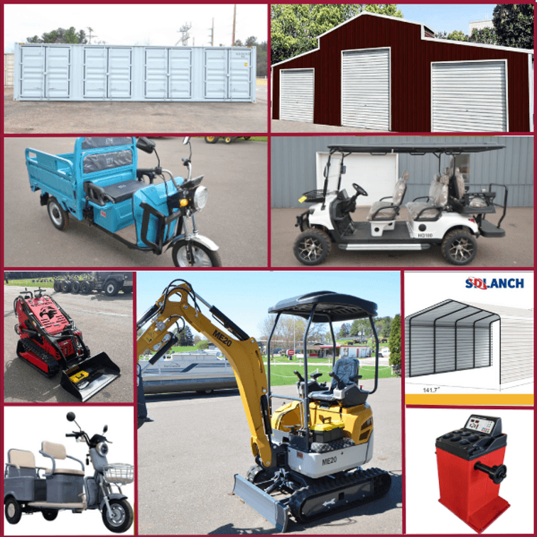 Image for SKID STEERS, EXCAVATORS, GOLF CARTS, ELECTRIC RIDES AND MORE - Mondovi, WI
