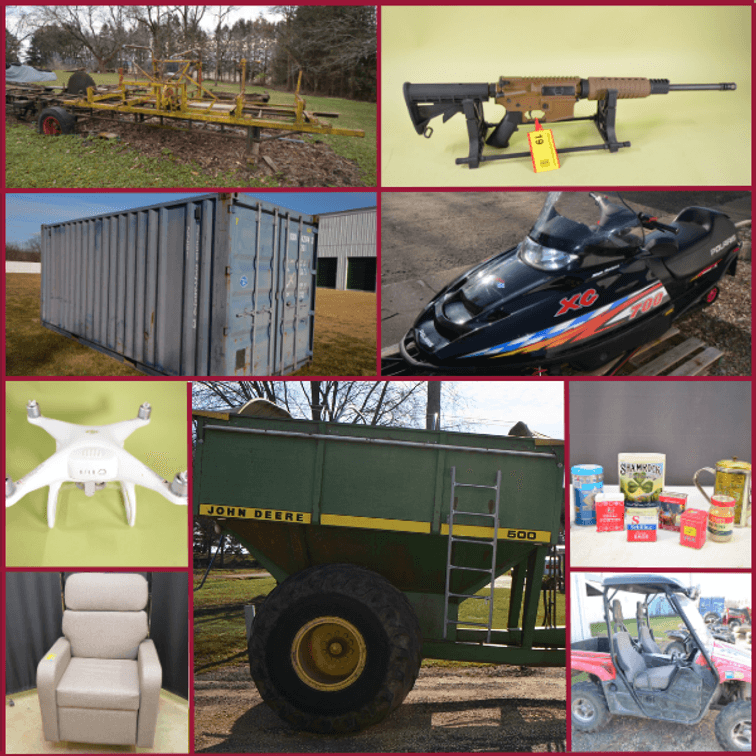 Image for FARM EQUIP, HAY, FIREARMS, SNOWMOBILES, COLLECTIBLES, AND MORE! - Mondovi, WI