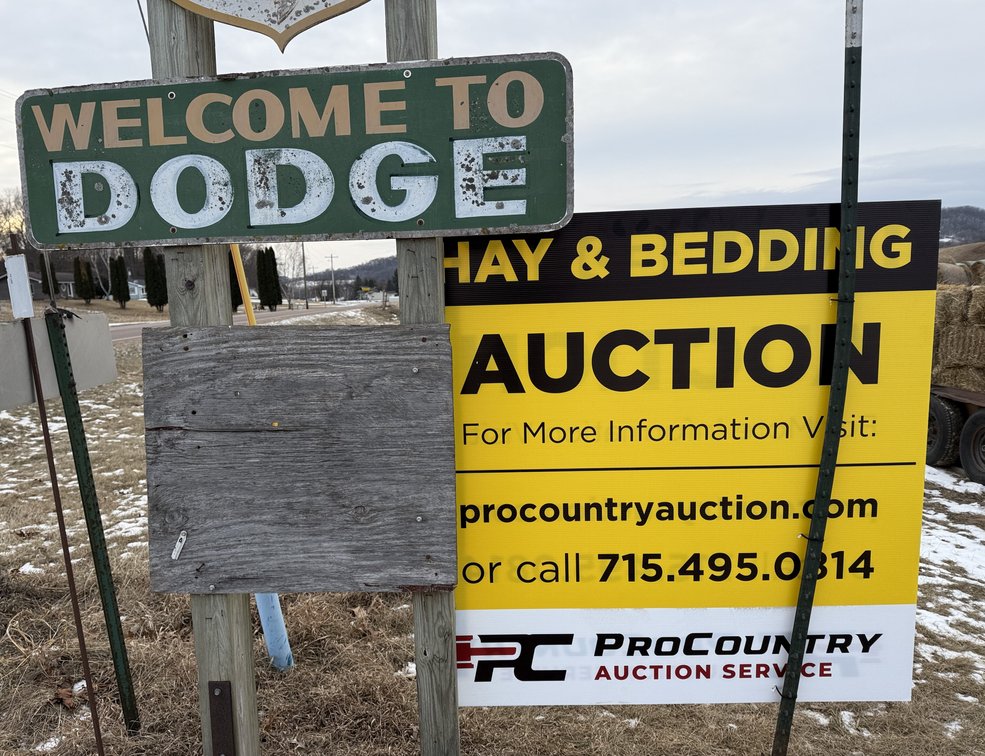 Image for LATE JANUARY HAY & BEDDING AUCTION - Dodge, WI