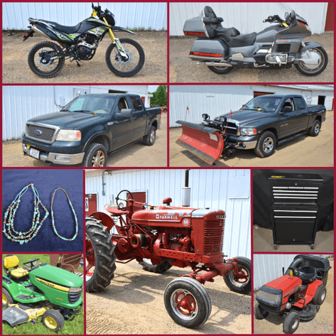 FARMALL M TRACTOR, MOTORCYCLES, TRUCKS, MOWERS, AND MORE! - Mondovi, WI