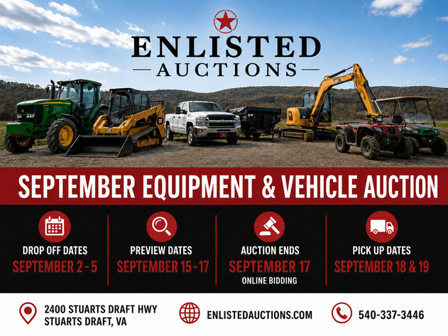 Image for Equipment and Vehicles - September 2026
