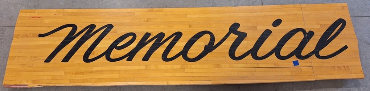 Image for Rushville Memorial Gym Floor Pieces Online Auction