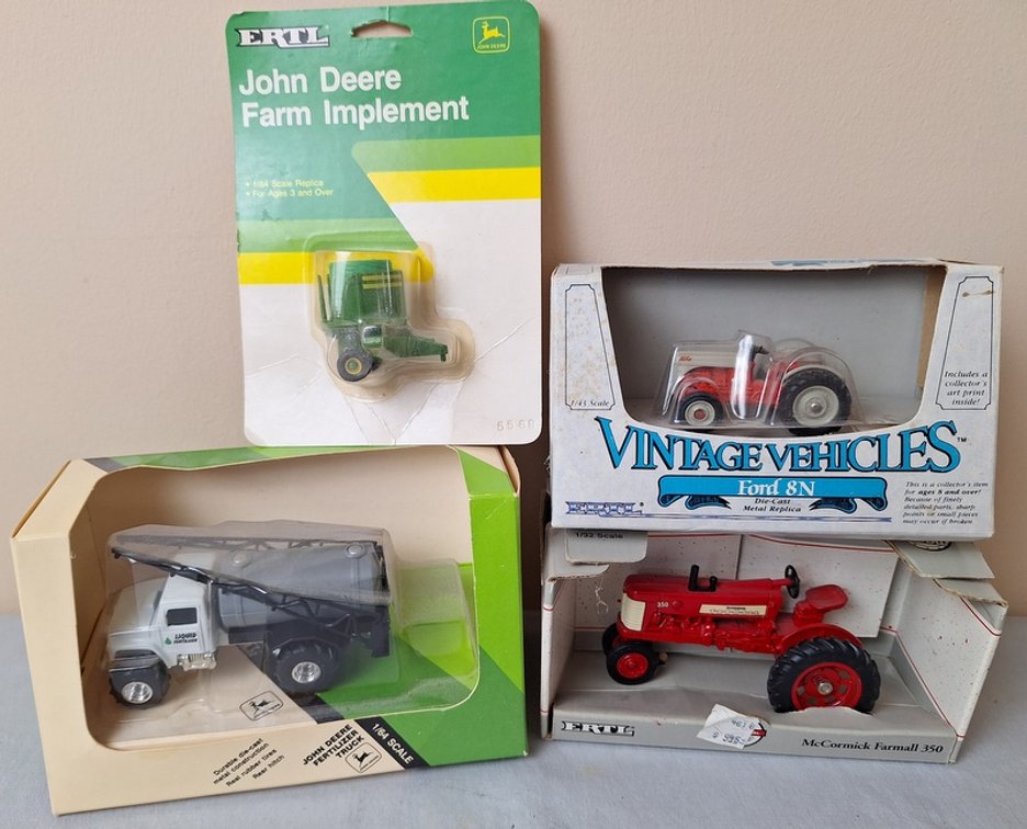 Image for Toy Tractors, Hallmark, Die-Cast Collectibles Online Auction