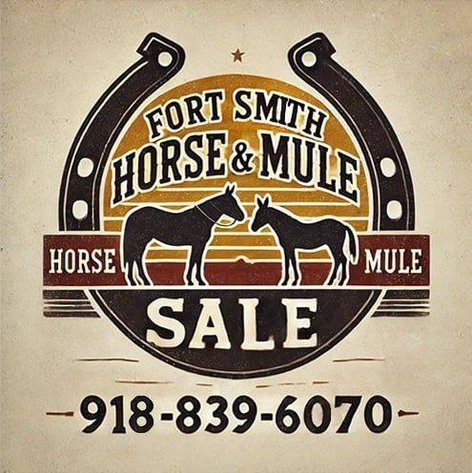 Image for Fort Smith Horse & Mule Sale - SATURDAY, JANUARY 17TH - Moffett, Oklahoma