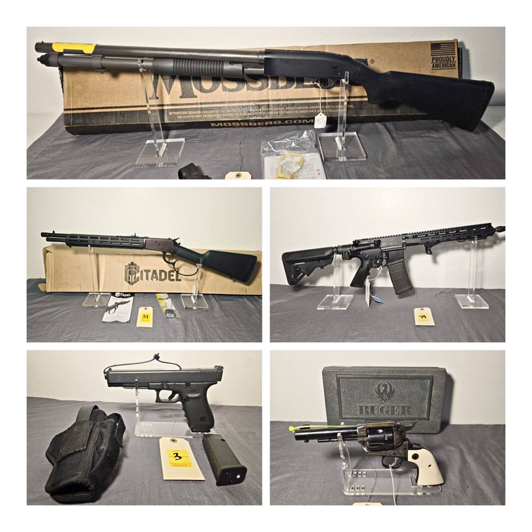 Image for Name-Brand Firearms, Shotguns, Rifles, Handguns & Archery Auction