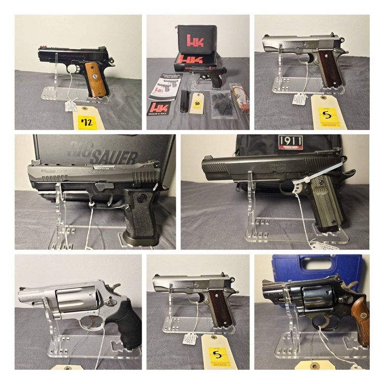 Image for Name-Brand Firearms, Shotguns, Rifles, Handguns & Archery Auction