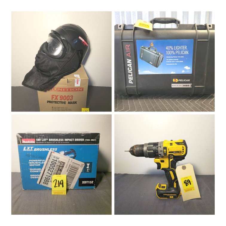Image for Firearms, Military Surplus, Tools, Sporting Goods, Sheet Metal Equipment & More