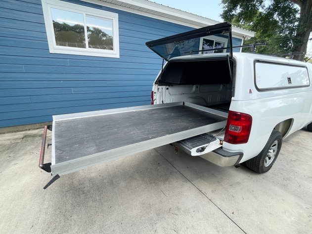 Image for 2010 Chevrolet Silverado 1500 Pickup - Long Bed – LEER Topper & BedSlide