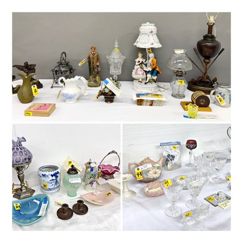Image for Fabulous Antiques, Victrolas, Antique Tools, Collectible Glass & Crystal, USMC Vintage Gear, Framed Works and More