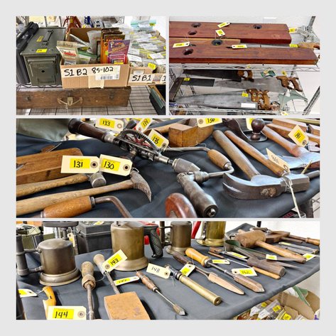Image for Fabulous Antiques, Victrolas, Antique Tools, Collectible Glass & Crystal, USMC Vintage Gear, Framed Works and More