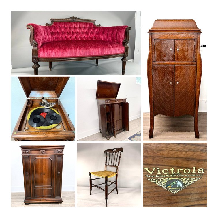 Image for Fabulous Antiques, Victrolas, Antique Tools, Collectible Glass & Crystal, USMC Vintage Gear, Framed Works and More