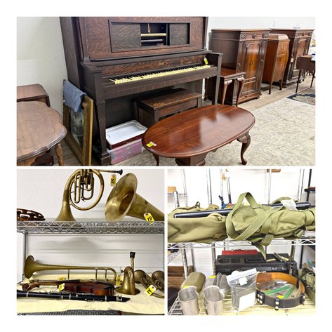 Image for Fabulous Antiques, Victrolas, Antique Tools, Collectible Glass & Crystal, USMC Vintage Gear, Framed Works and More