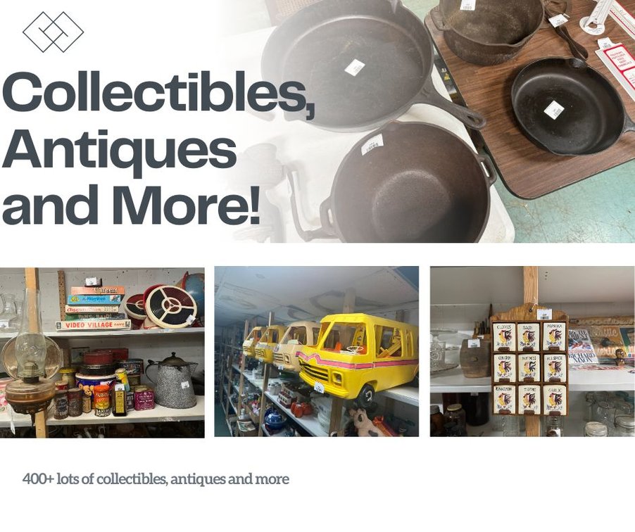 Image for Tools, Advertising, Antiques, Collectibles & More