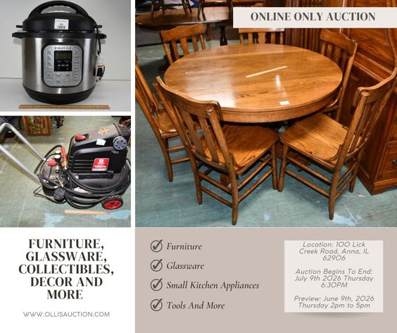 Image for Furniture, Glassware, Collectibles, Decor And More