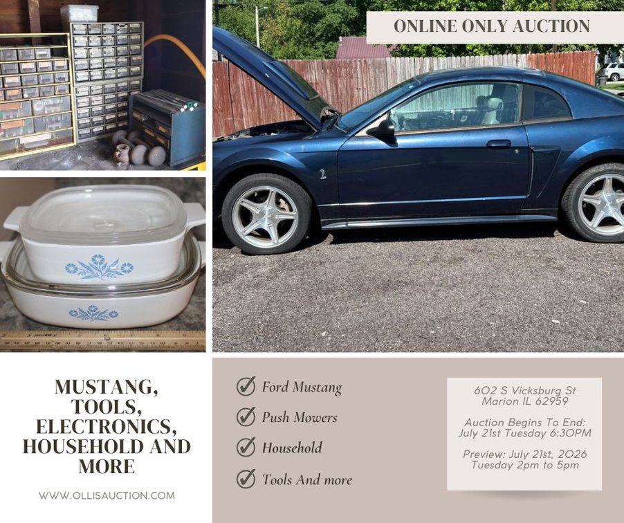 Image for Mustang, Tools, Electronics, Household And More