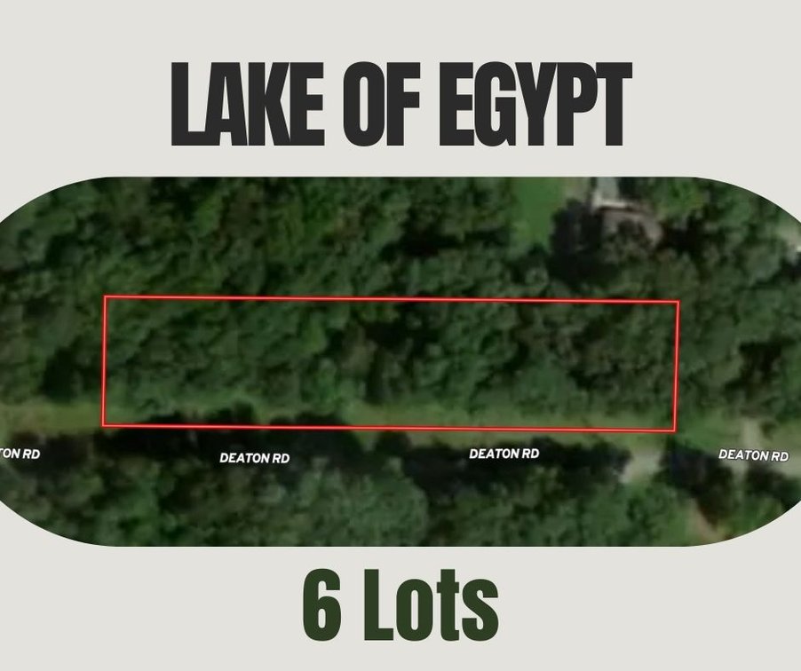 Image for 6 deeded lots - Lake of Egypt Online Only Real Estate Auction