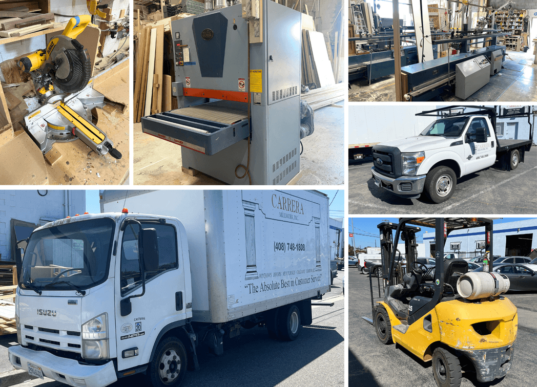 Image for Santa Clara, CA: Box Trucks, Forklift, Miter Saws, NORFIELD Door Machines, Woodworking Equipment & More
