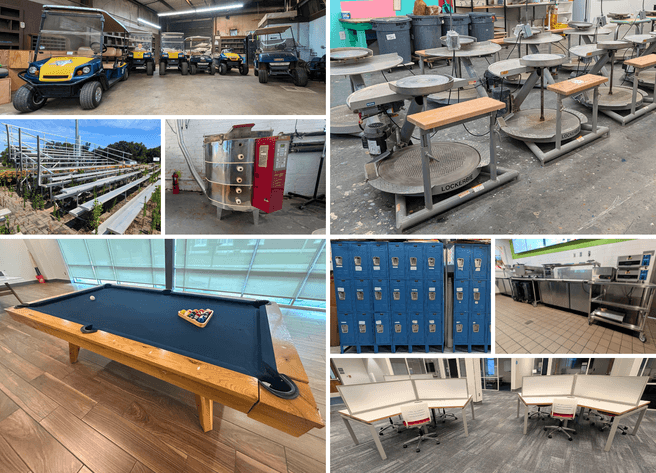 Image for Gaffney, SC: Contents of Former University Student Recreation, Arts Department, & Supporting Kitchen Equipment